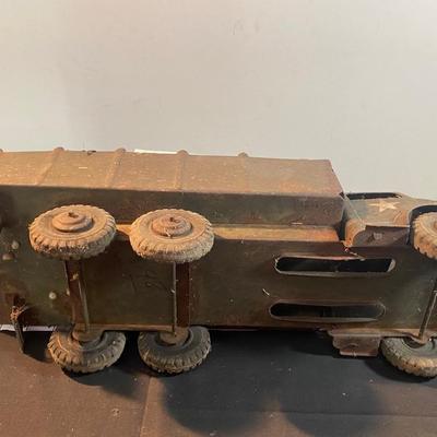 1950s Marx Lumar US Army Transport Truck