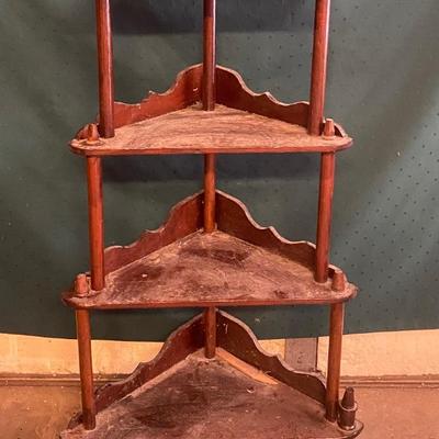 Vintage Corner Shelf