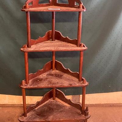 Vintage Corner Shelf