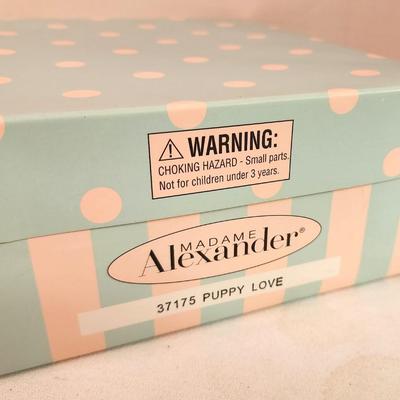 Lot #296 Madame Alexander Doll - original box & display case