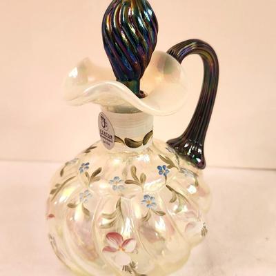 Lot #299 Fenton Art Glass Cruet