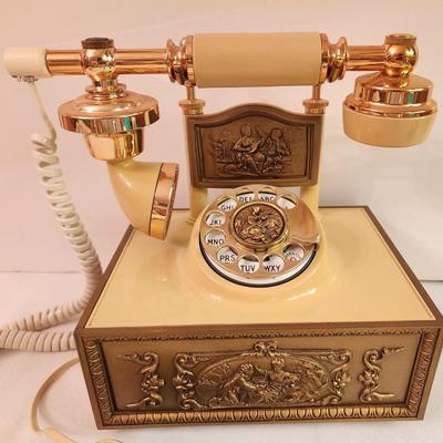 Lot #300 Vintage Deco-Tel French Victorian style Telephone