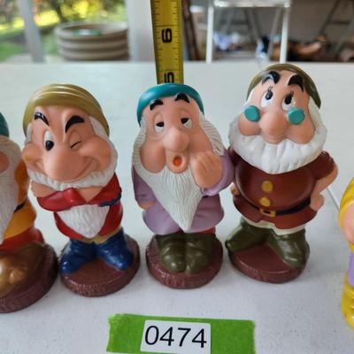 Vintage Disney Dwarfs from Snowwhite