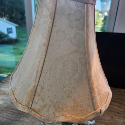 2 Table Lamps Rabbit , Woman in rain