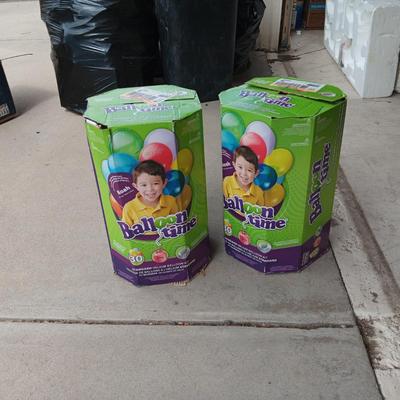 2 HELIUM BALLOON TANKS