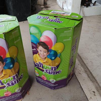 2 HELIUM BALLOON TANKS