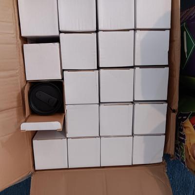 A CASE OF NEW TRAVEL CUPS SUPPORTING THE WALK FOR ALZHEIMER'S