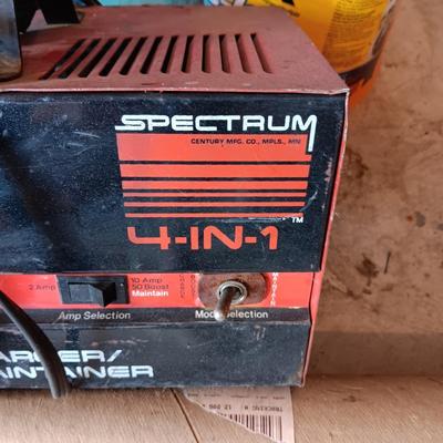 SPECTRUM BATTERY CHARGER/BOOSTER, ANTIFREEZE AND WASHER FLUID