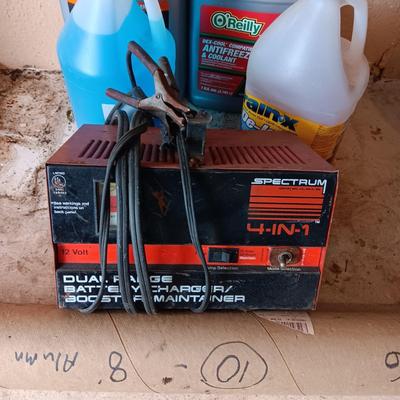 SPECTRUM BATTERY CHARGER/BOOSTER, ANTIFREEZE AND WASHER FLUID