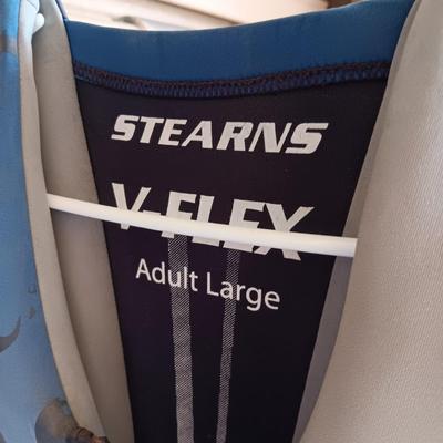 3 ADULT LIFE VESTS (SMALL & LARGE)