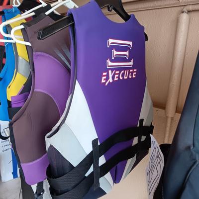 3 LIFE VESTS (YOUTH LARGE, LADIES XX LARGE & LADIES LARGE)