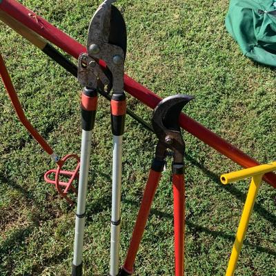 Extension Pole Saw Pruners Garden Tool Lot
