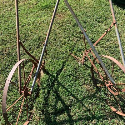 Antique Plows Lot