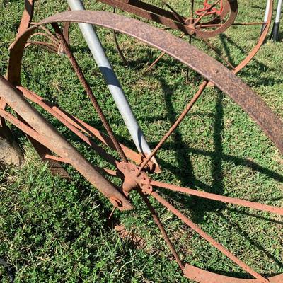 Antique Plows Lot