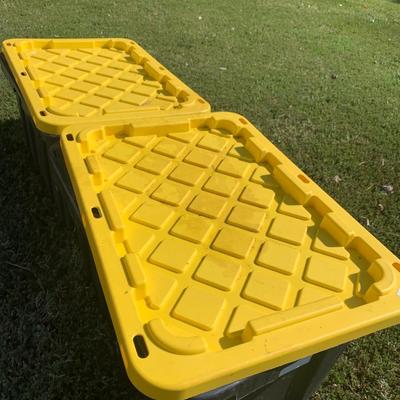 PAIR Large Industrial Strength Storage Tubs