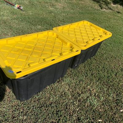 PAIR Large Industrial Strength Storage Tubs