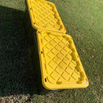 PAIR Large Industrial Strength Storage Tubs