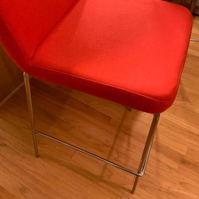 Set of MCM Style Crate & Barrel Bar Stools