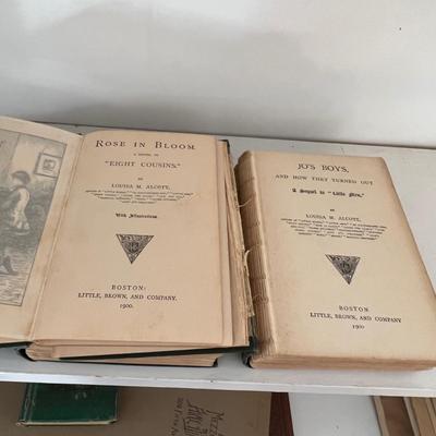 Louisa M. Alcott Book Collection 1896 (LR-RG)