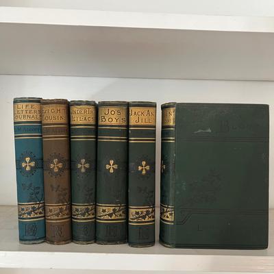 Louisa M. Alcott Book Collection 1896 (LR-RG)