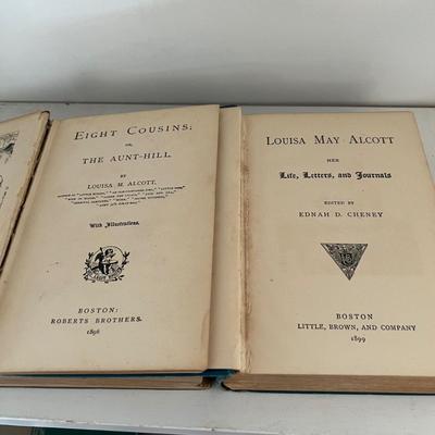 Louisa M. Alcott Book Collection 1896 (LR-RG)