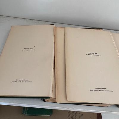 Louisa M. Alcott Book Collection 1896 (LR-RG)