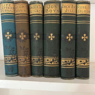 Louisa M. Alcott Book Collection 1896 (LR-RG)