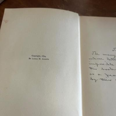 Louisa M. Alcott Book Collection 1896 (LR-RG)