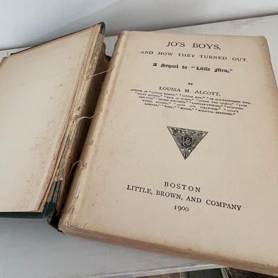 Louisa M. Alcott Book Collection 1896 (LR-RG)