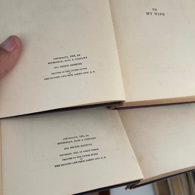 John Galsworthy & Joseph Conrad Book Collections (LR-RG)