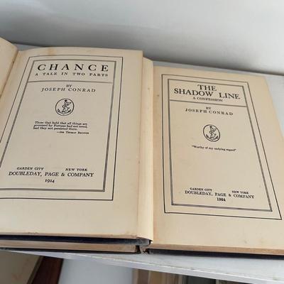 John Galsworthy & Joseph Conrad Book Collections (LR-RG)