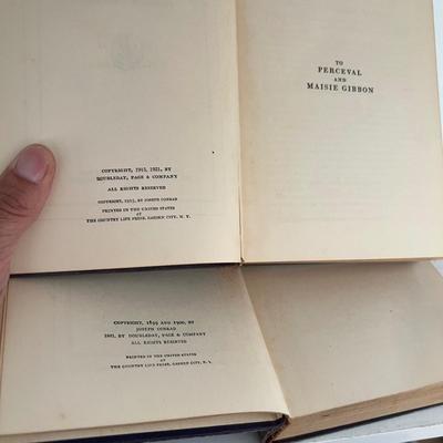 John Galsworthy & Joseph Conrad Book Collections (LR-RG)