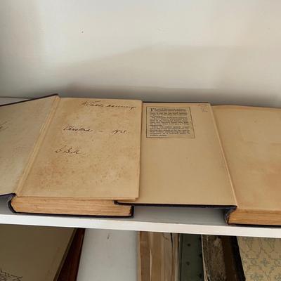 John Galsworthy & Joseph Conrad Book Collections (LR-RG)