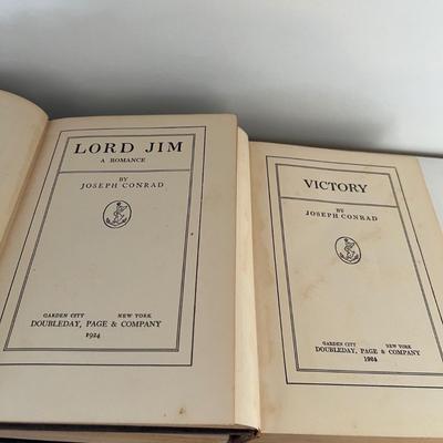 John Galsworthy & Joseph Conrad Book Collections (LR-RG)