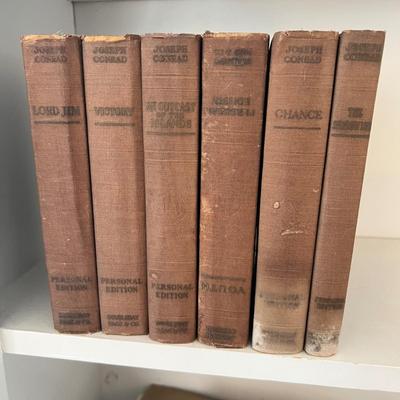 John Galsworthy & Joseph Conrad Book Collections (LR-RG)