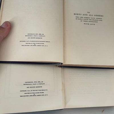 John Galsworthy & Joseph Conrad Book Collections (LR-RG)
