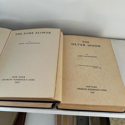 John Galsworthy & Joseph Conrad Book Collections (LR-RG)