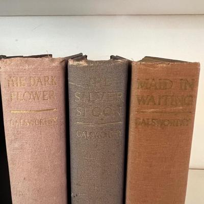 John Galsworthy & Joseph Conrad Book Collections (LR-RG)