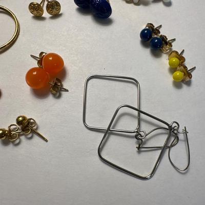 Vintage rings and earrings