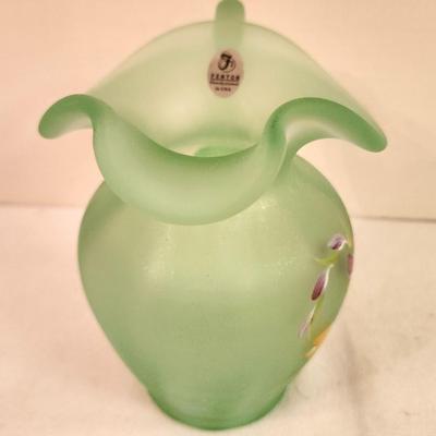 Lot #320 Fenton Art Glass Pitcher