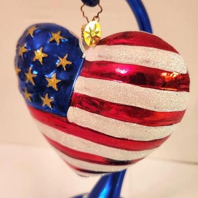Lot #321 Christopher Radko Ornament on Stand