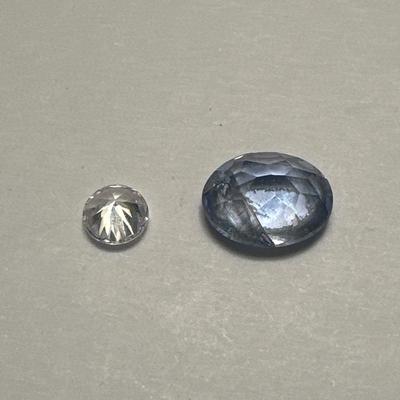 Loose stones - clear and blue