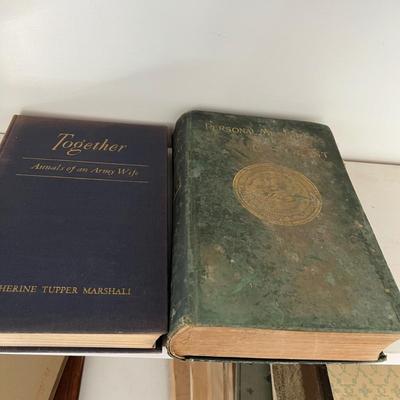 Personal Memoirs of U.S. Grant Plus More U.S Military & Political Books (LR-RG)