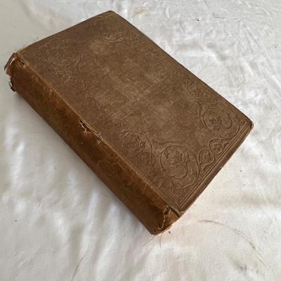Antique Book Ends & Leather bound Books (LR-RG)