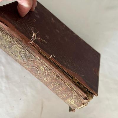 Antique Book Ends & Leather bound Books (LR-RG)