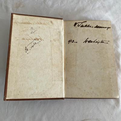 Antique Book Ends & Leather bound Books (LR-RG)