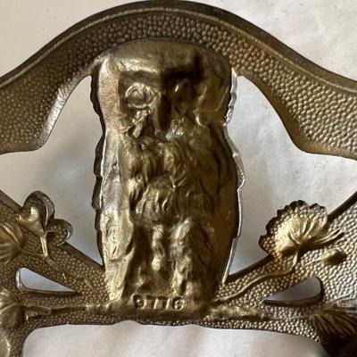 Antique Book Ends & Leather bound Books (LR-RG)