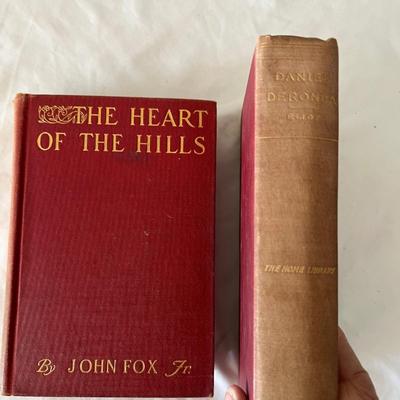 Fiction & Non Fiction - Large Lot of Antique Books (LR-RG)