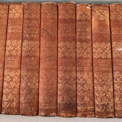 Robert Louis Stevenson Antique Books (LR-DZ)