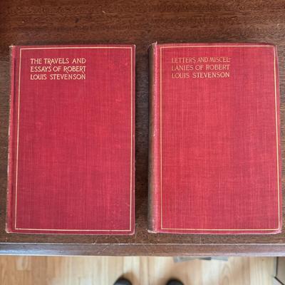 Robert Louis Stevenson Antique Books (LR-DZ)